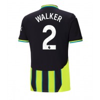 Dres Manchester City Kyle Walker #2 Preč 2024-25 Krátky Rukáv